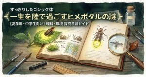 豊中ヒメボタル自由研究