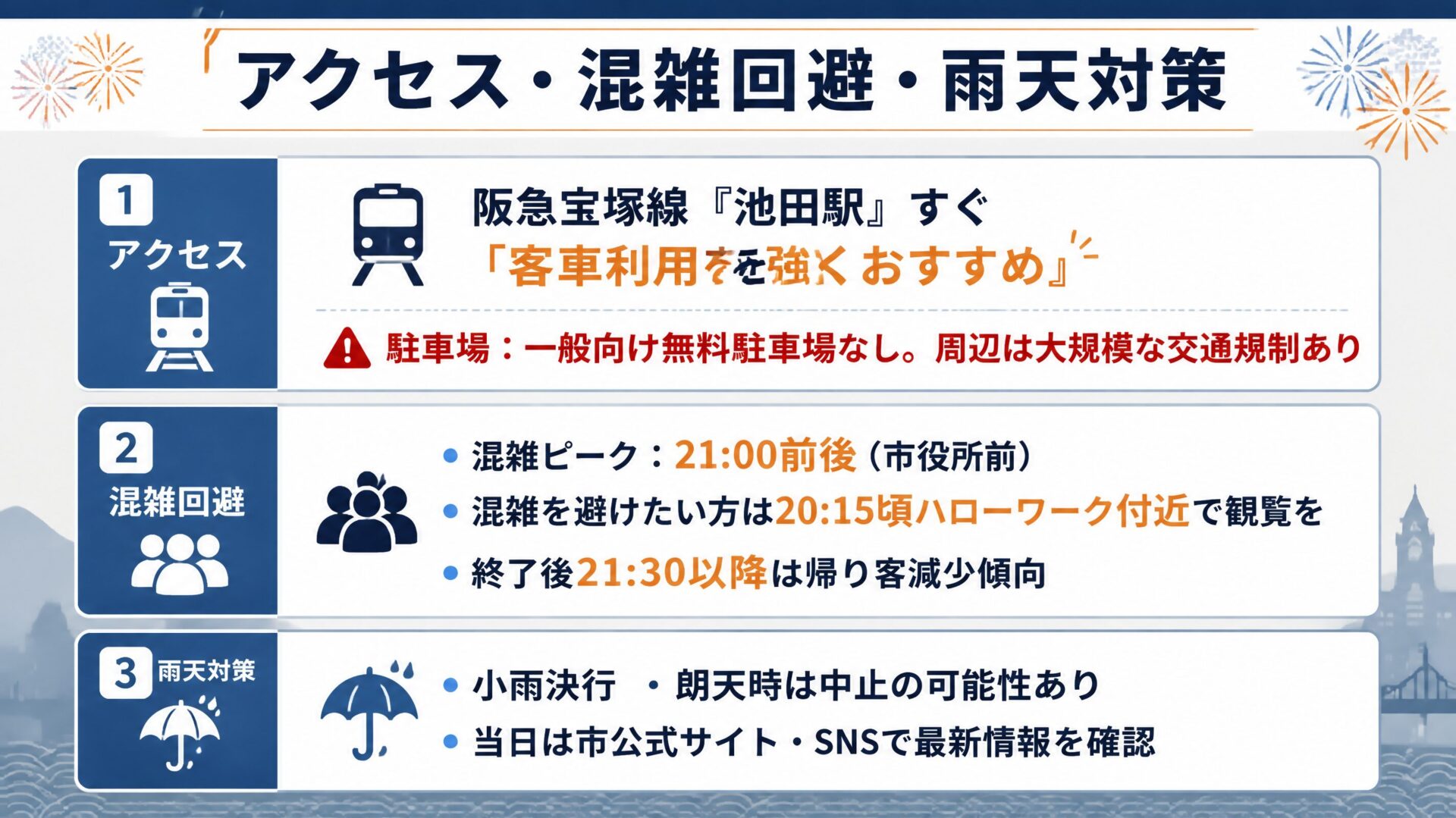 がんがら火祭り2026 アクセス・混雑回避・雨天対策