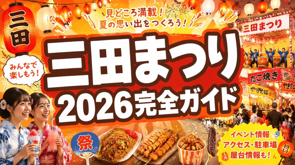 三田まつり2026完全ガイド